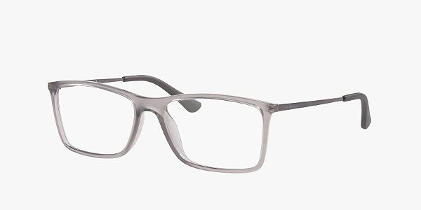 Óculos de Grau Jean Monnier J83266-54-N518 Cinza translúcido fosco