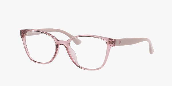 Óculos de Grau Tecnol TN3104U-53-N559 Rosa-claro transparente
