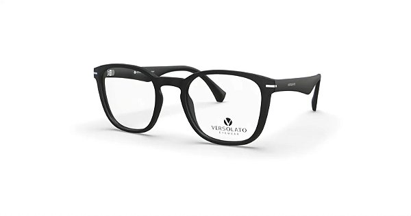Óculos de Grau Versolato VR71039-49-4812 Preto-fosco