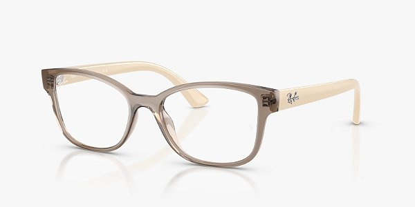 Óculos de Grau Ray-Ban RX7269L-52-8497 Caramelo translúcido brilhante