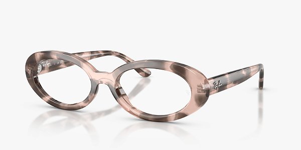 Óculos de Grau Ray-Ban RX2223V-54-8481 Havana rosa-opalino