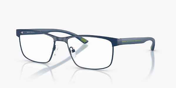 Óculos de Grau Armani Exchange AX1070-56-6125 Azul-escuro fosco
