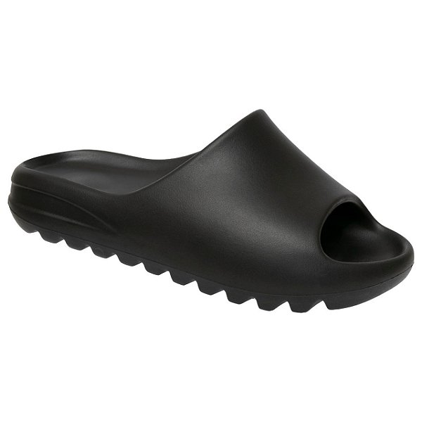 Slide Unissex Nuvem Alto de EVA Preto