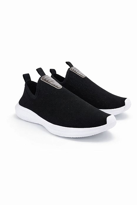 Tênis Meia 1004 D'Baesse de Moda Feminina Preto