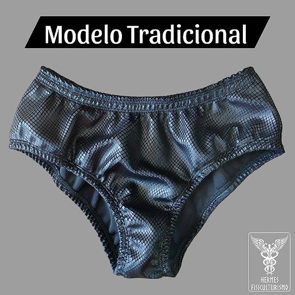 Sunga Classic Physique NPC - Veludo Cobra