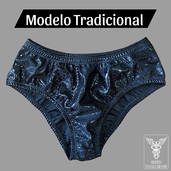 Sunga Classic Physique NPC - Brilhante Cobra