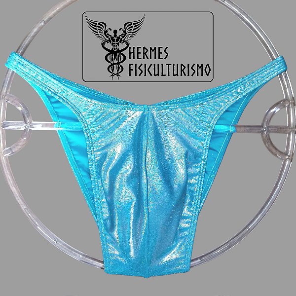 Sunga Azul Bebê Camaleão - Corte Pró