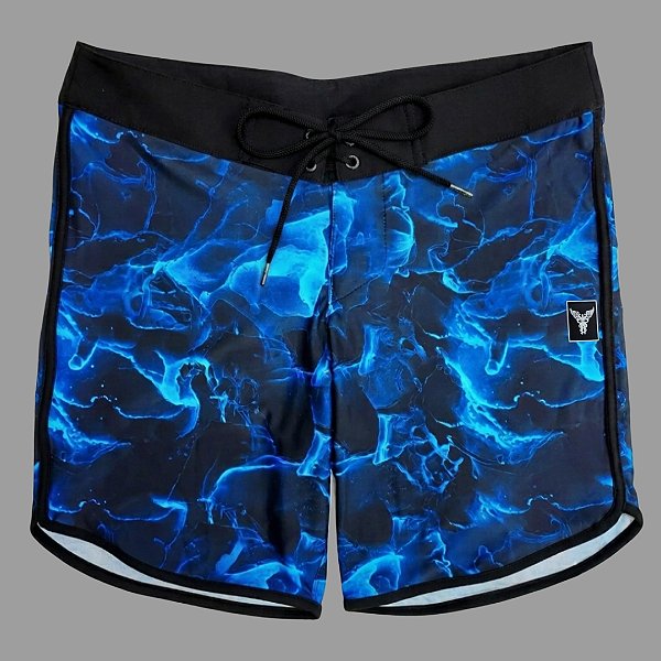 Bermuda Men's Physique Curta Smoke Azul
