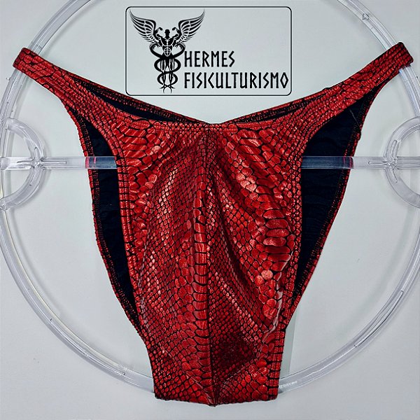 Sunga Bodybuilder Rubi Escama Cobra - Corte Pró