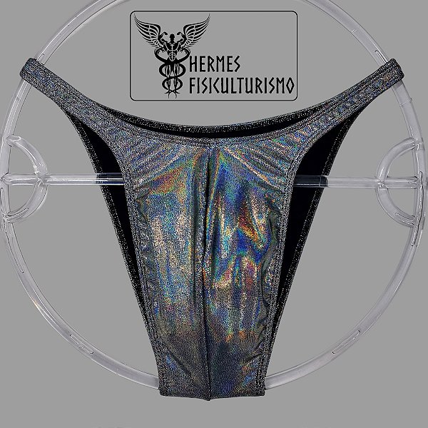 Sunga Bodybuilder Silver Camaleão - Corte Pró