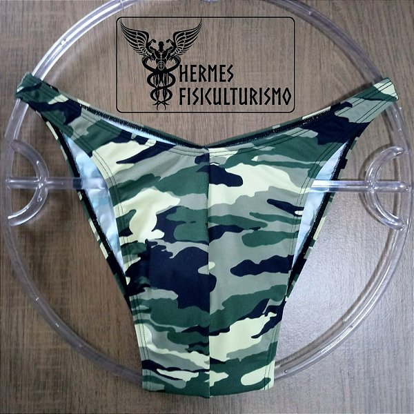 Sunga Bodybuilder Camuflada Clara - Corte Tradicional