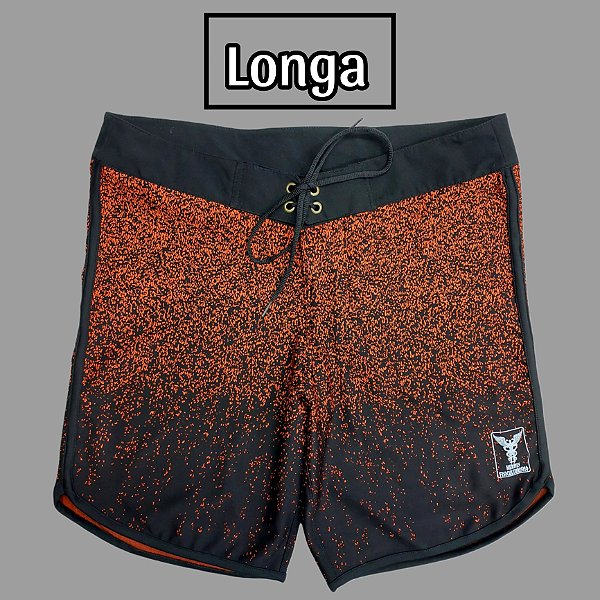 Bermuda Men's Physique Longa Dimensione - Laranja