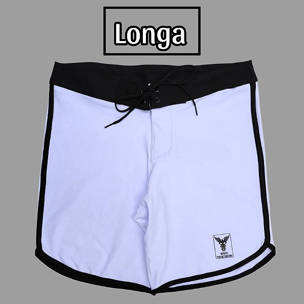 Bermuda Men's Physique Longa Branca