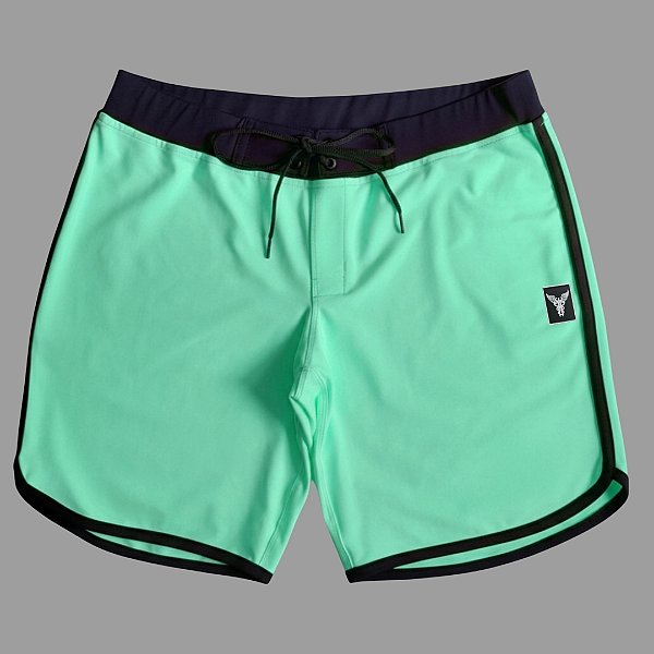 Bermuda Men's Physique Curta Verde Água