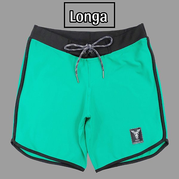 Bermuda Men's Physique Longa Verde Água