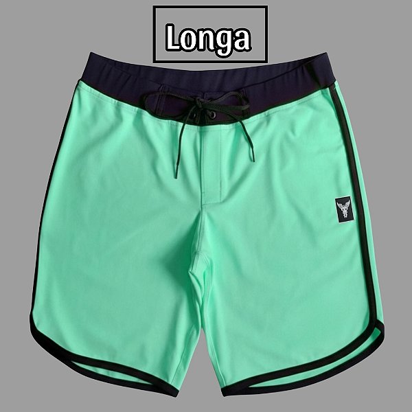 Bermuda Men's Physique Longa Verde Água