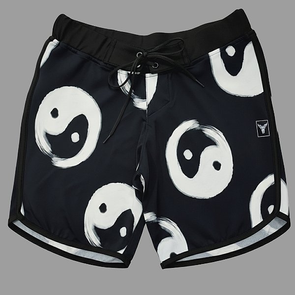 Bermuda Men's Physique Curta Yin-yang