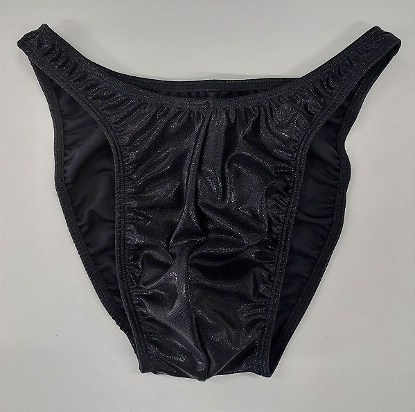 Sunga Bodybuilder – Tradicional – GG – Preta Brilhante – Sem costura