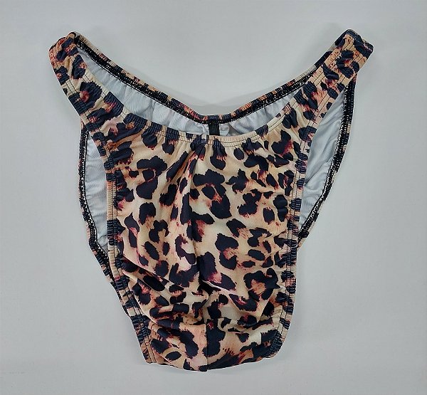 Sunga Bodybuilder – Tradicional – GG – Onça em Lycra – Com costura