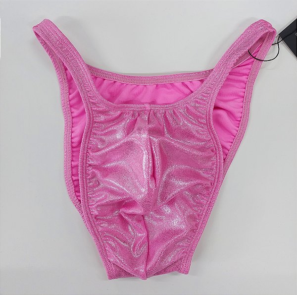 Sunga Bodybuilder – Pró – GG – Rosa Brilhante – Sem costura