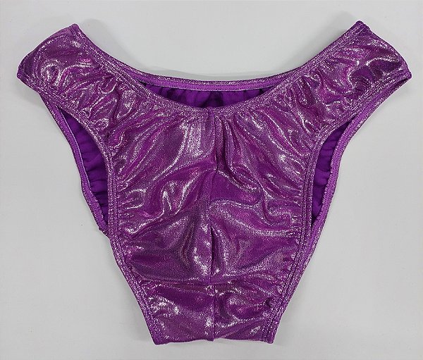 Sunga Bodybuilder – IFBB – G – Lilás Brilhante – Sem costura