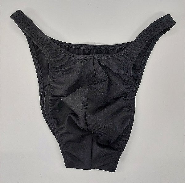 Sunga Bodybuilder – Pró – GG – Preta em Lycra – Sem costura