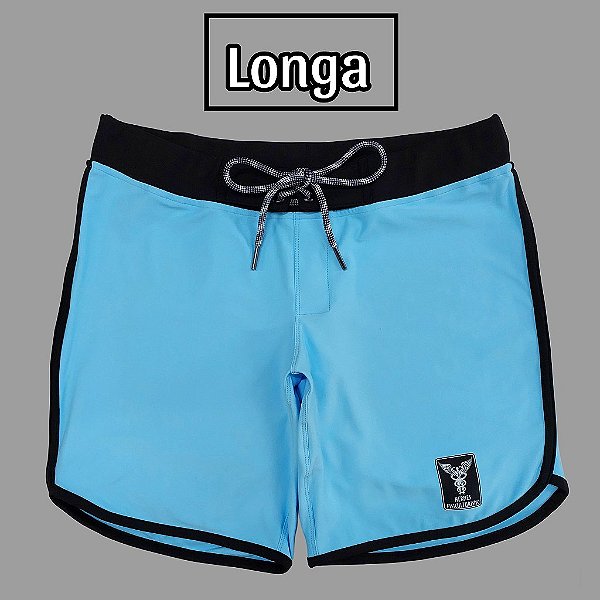 Bermuda Mens Physique Longa – Blue Sky com preto – 36