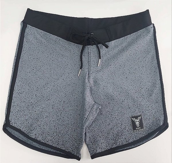 Bermuda Mens Physique Curta – Cinza Dimensione Full– 36