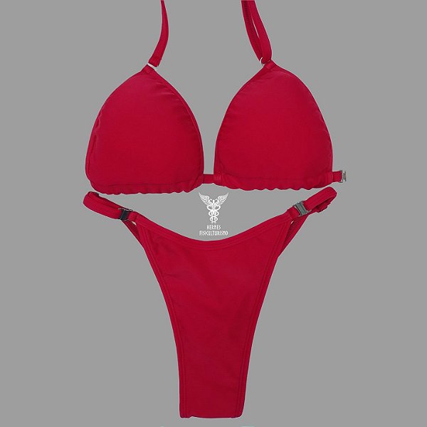 Biquíni de Poses – Vermelho em Lycra