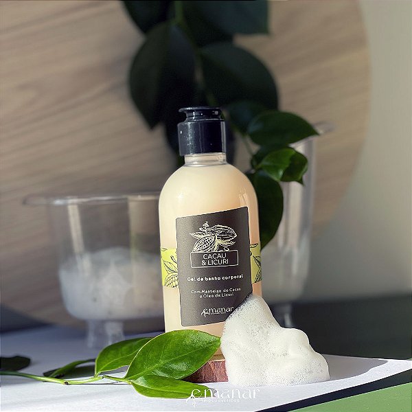 Gel de banho cacau & licuri 170 ml