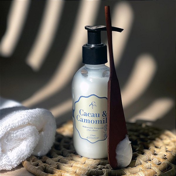 Hidratante corporal cacau & camomila Emanar