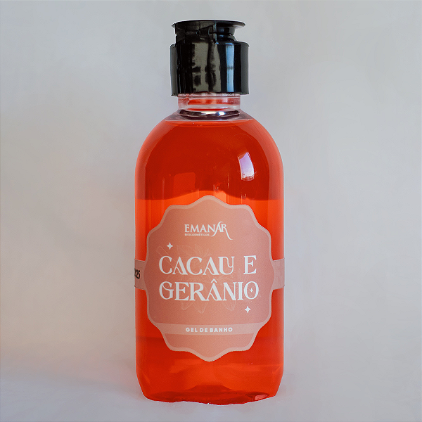 Gel de Banho Cacau e Gerânio 170mL