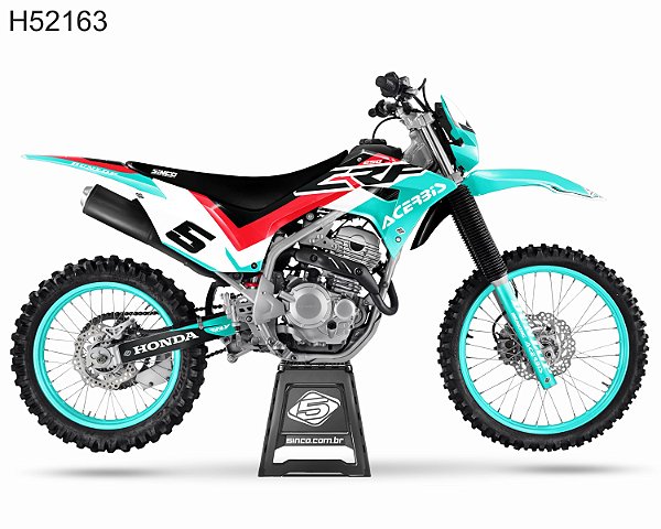 KIT GRÁFICO CRF 250 F 2019 A 2022 - ACERBIS GREEN - H52163