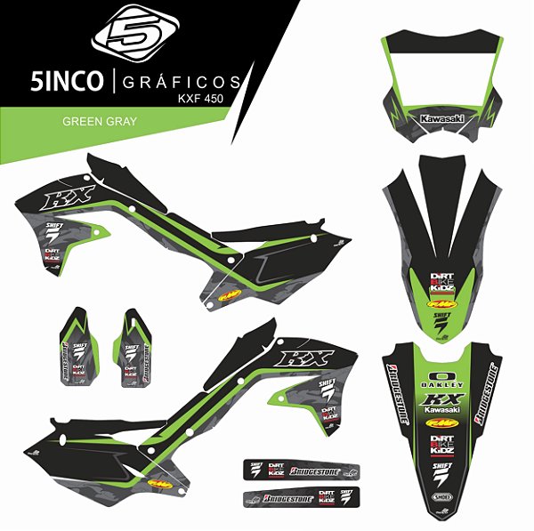 KIT ADESIVO 3M GREEN GRAY KXF 450