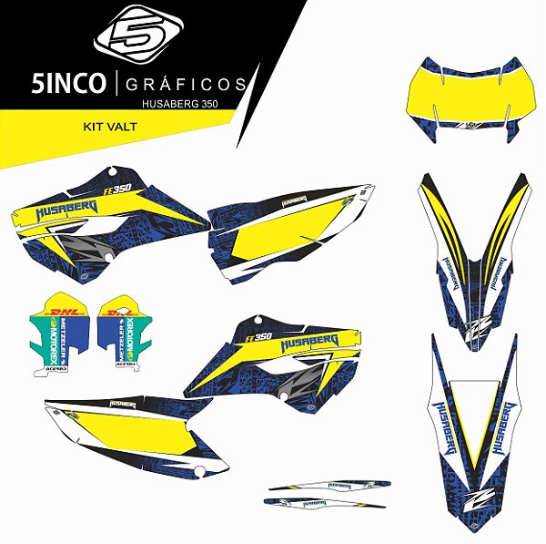 Kit Adesivo 3M Husaberg 350