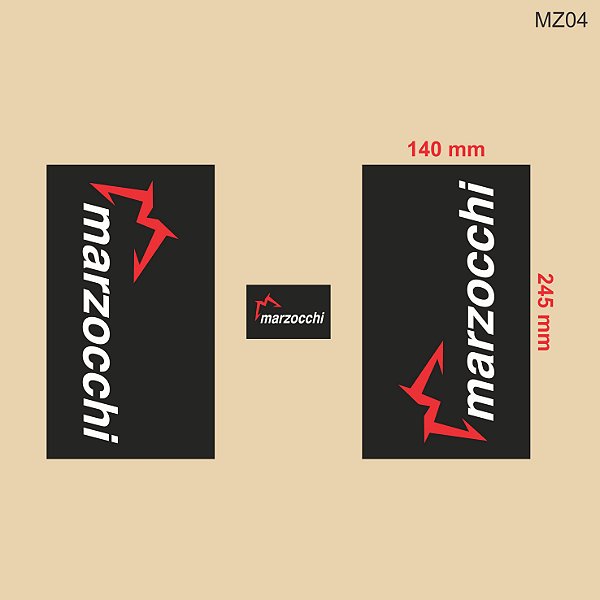 Adesivo de Suspensão Marzocchi - MZ04