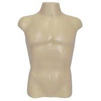 Bege - Busto Masculino