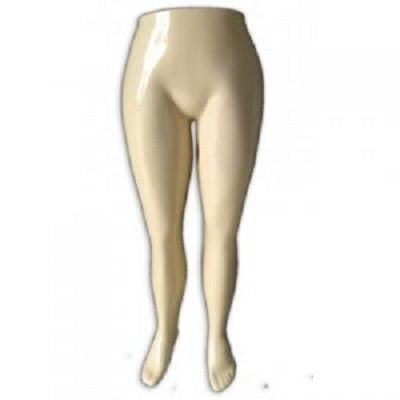 Bege - Manequim Calça Feminina Plus Size