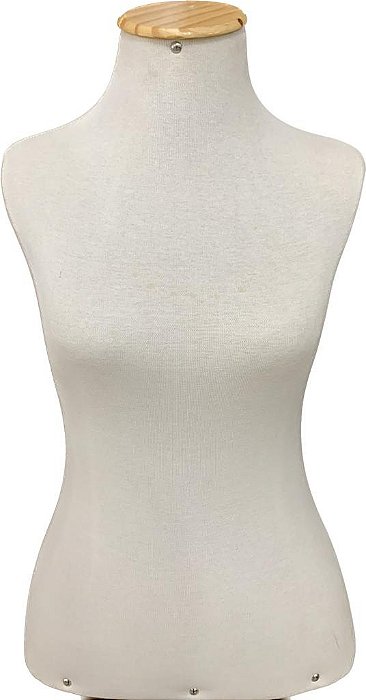 Busto Forrado em Malha Cru - Sem Pedestal