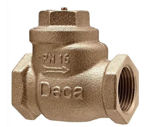 Válvula de Retenção Horizontal 49 1” BSP DV Metal Deca