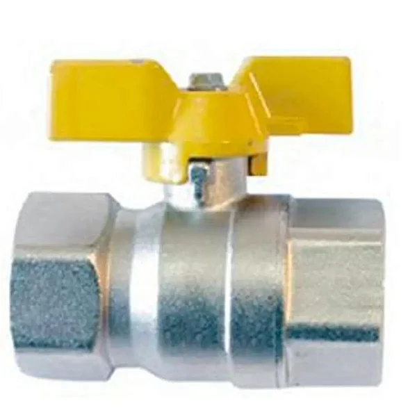 Válvula de Esfera Feminina x Feminina para Gás 1/2" Furtugas - 80010013