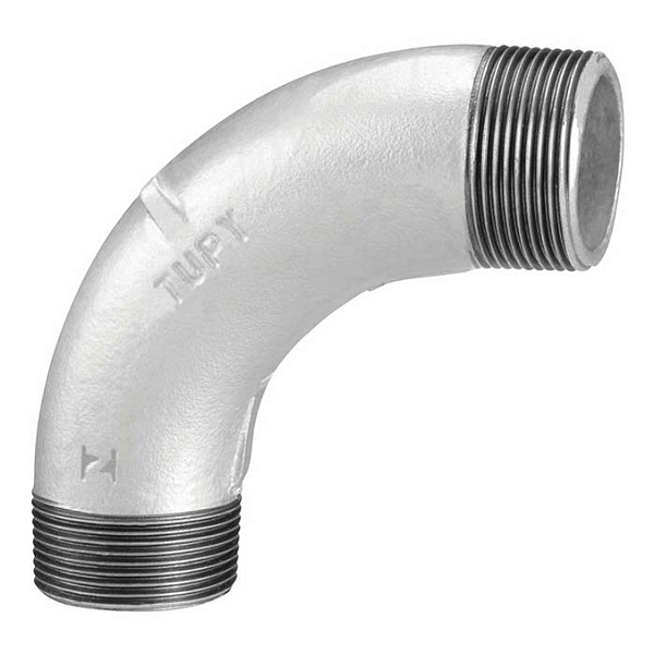 Curva Macho 90° BSP 1.1/4" Galv Tupy