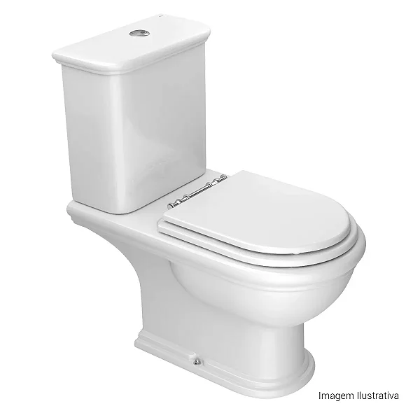 Bacia para Caixa Acoplada Deca Belle Époque Branco P.202.17 – Deca