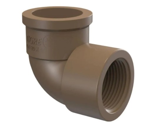 Joelho de Redução PVC Marrom 25x20mm – Tigre