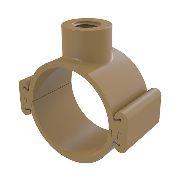 Colar de Tomada PVC com Travas 85mm x 3/4" – Tigre