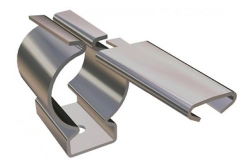 Abraçadeira D com Cunha 2½” CH20