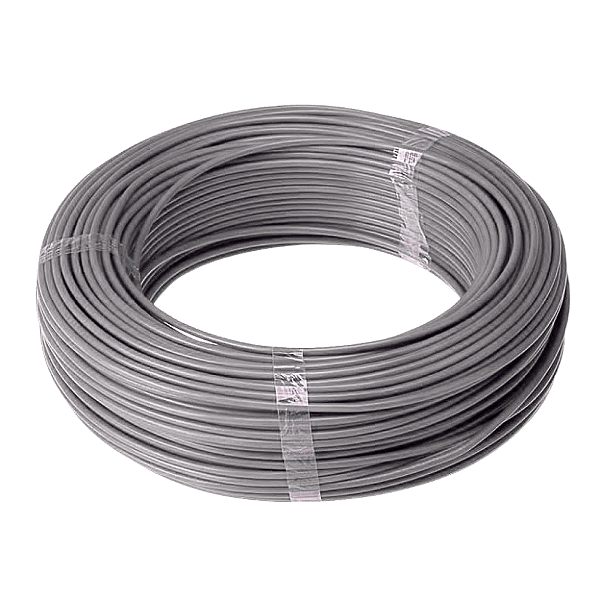Cabo Flexível 750V 1,00mm² Cinza - Nambei (Venda por Metro)