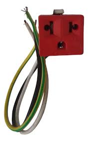 Tomada Industrial Quadrada 2P+T Vermelha 16A 250V – Steck (S1658VM / Linha PFL)