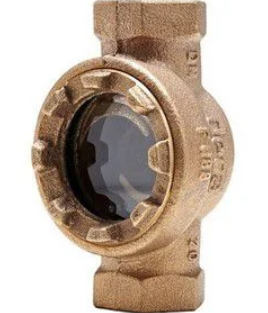 VISOR FLUXO BRONZE PARA VAPOR ROSCA 3/4 BSP 000.088.034.01 - DECA