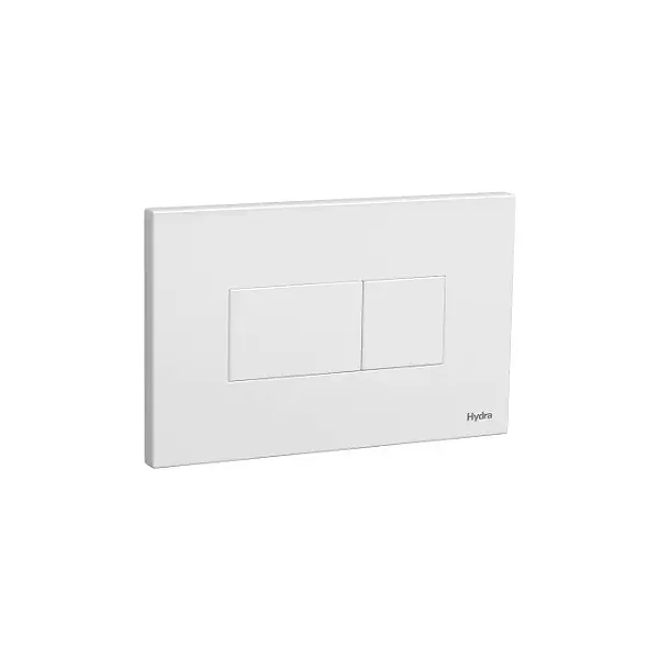 Acabamento Quadrado para Caixa de Descarga Duo Pneumático Hydra Branco Deca 4900.E.HQD.DUO.BR